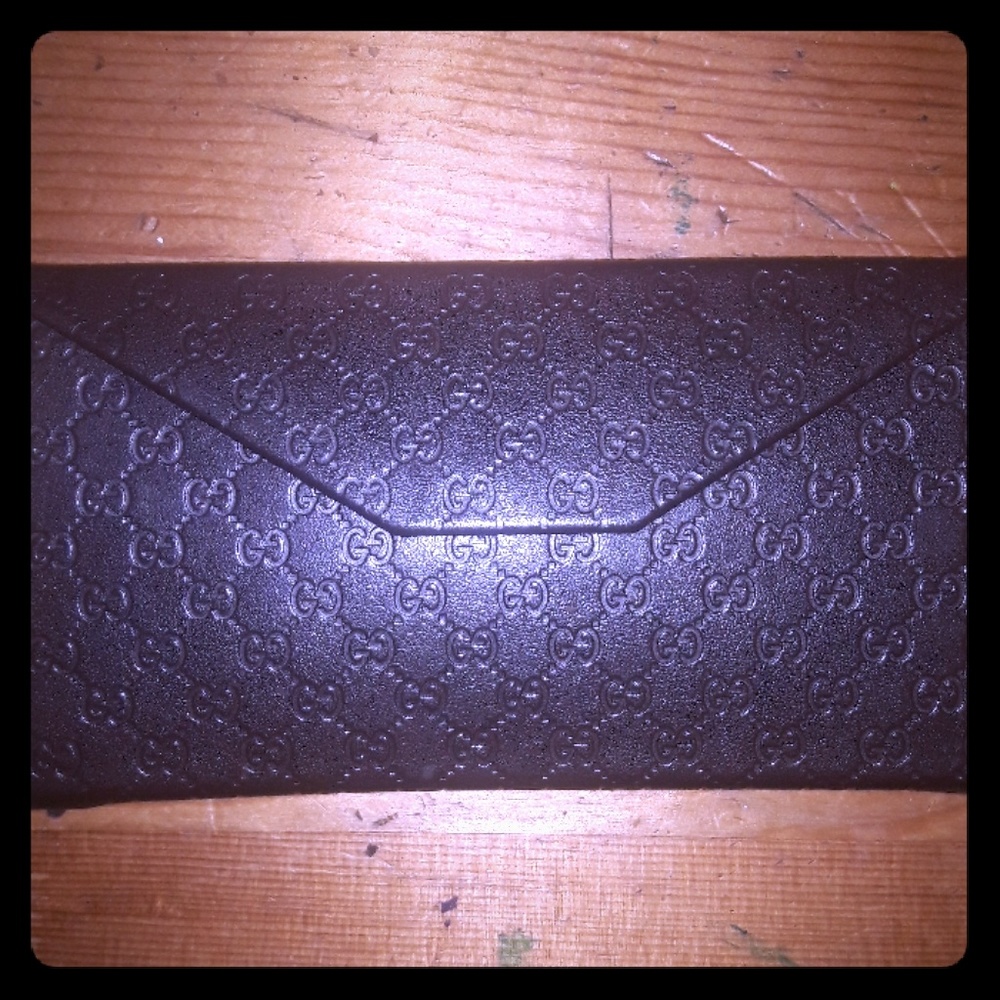 Gucci sunglasses case